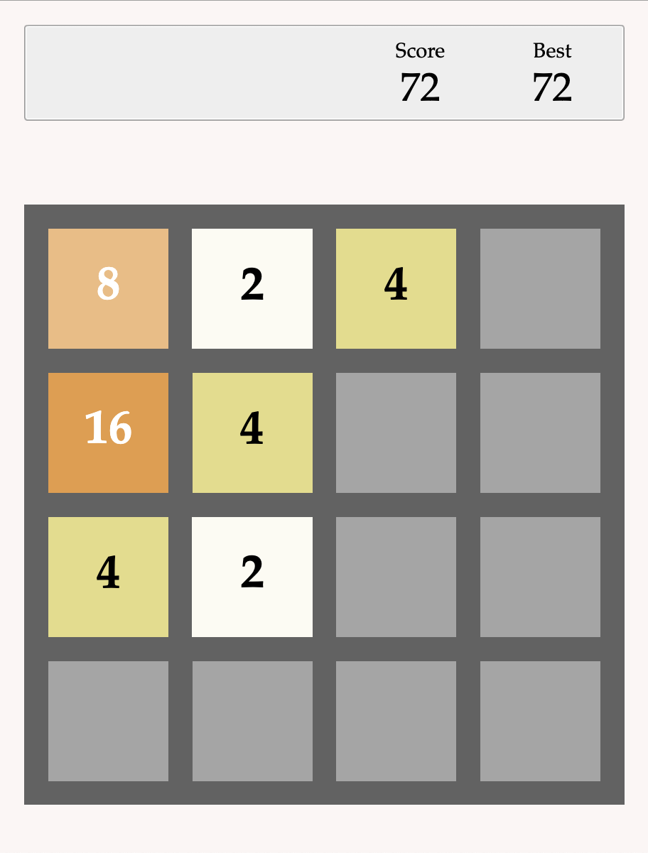 2048 Game Templates